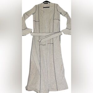 Akira Flare Sleeve Duster in Gray
